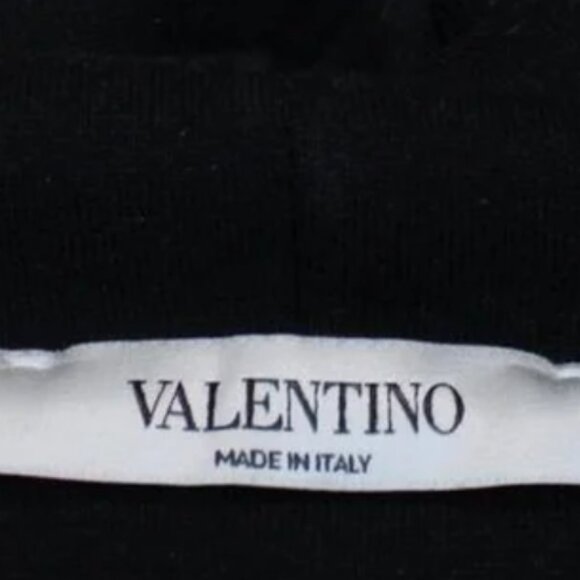 VALENTINO "Good Lover" Black Hoodie Size L NWT - Picture 4 of 4